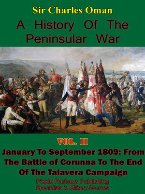 cover image of A History of the Peninsular War, Volume II: January to September 1809